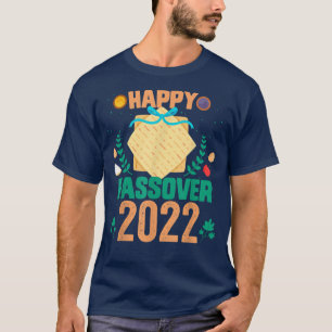Camiseta Feliz Passover Matzah Jewish Holiday Pesach 2022
