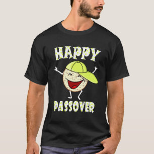 Camiseta Feliz Passover Matzah Jewish Seder Matzo Passover