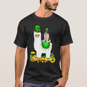 Camiseta Feliz Patrick S Day Leprechaun Rua Bernard Riding 