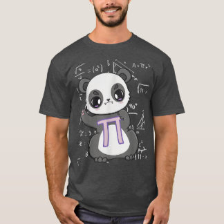 Camiseta Feliz Pi Day Cute Panda Bear 3