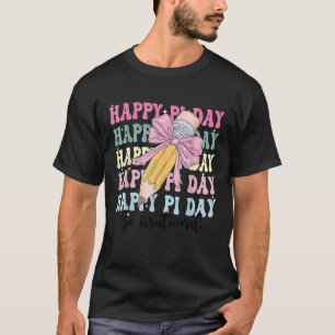 Camiseta Feliz Pi Day Girls Coquette Arco MaTemático Pi Day