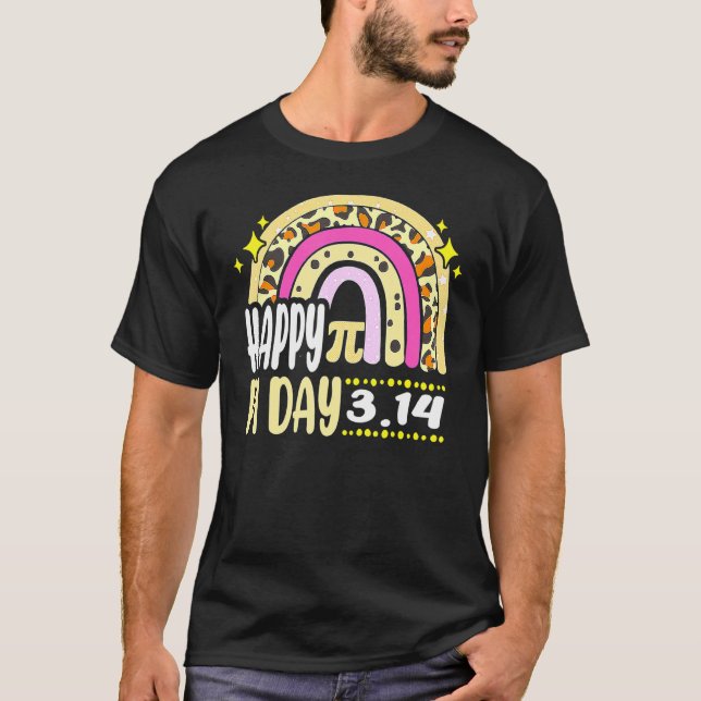 Camiseta Feliz Pi Day Matemático Professor de Matemática Ch (Frente)