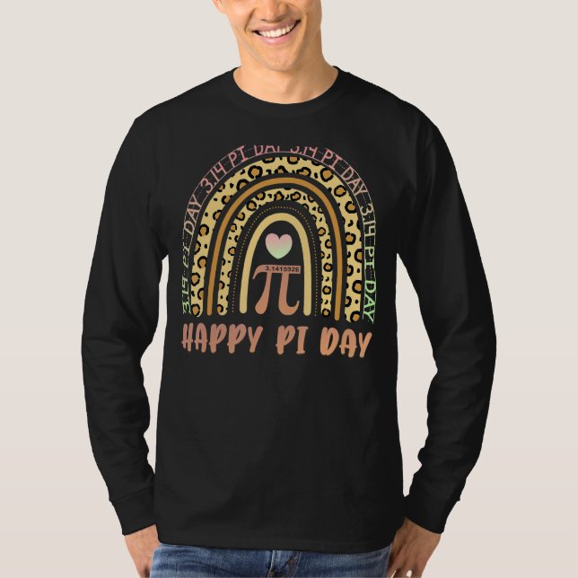 Camiseta Feliz Pi Day Matemático Professor de Matemática Ch (Frente)