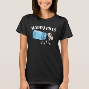 Camiseta Feliz Pípula Boston Terrier Paw Canine Humor