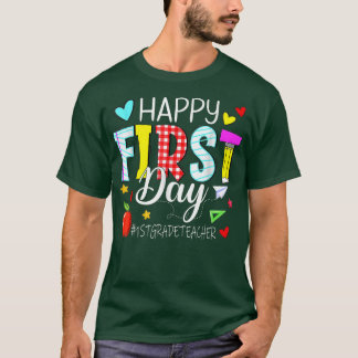 Camiseta Feliz Primeiro Dia 1Rua Professora Bem-Vindo