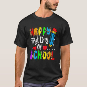 Camiseta Feliz Primeiro Dia da Faculdade Leopardo Alô Rua P