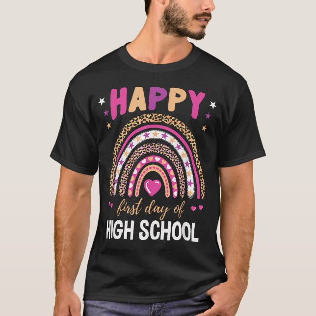 Camiseta Feliz Primeiro Dia De (Frente)