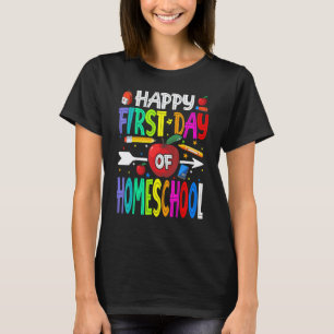 Camiseta Feliz Primeiro Dia De Alunos De Professores De Ens
