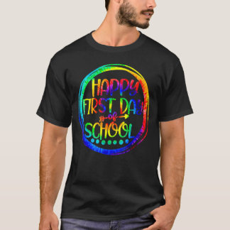Camiseta Feliz Primeiro Dia De Aula Professor Diretor Educa