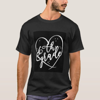 Camiseta Feliz Primeiro Dia De Aula Professor Do 6º Ano Alu