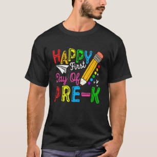 Camiseta Feliz Primeiro Dia De Crianças De Alô Cute Antes D