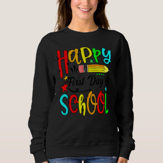 Camiseta Feliz Primeiro Dia De Estudantes De Escola Profess