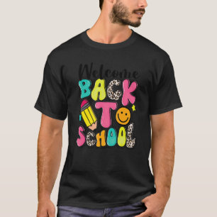 Camiseta Feliz Primeiro Dia De Professores Da Escola A Vida