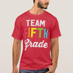 Camiseta Feliz Primeiro Dia De Sc Da Equipe De 5 Da Vintage