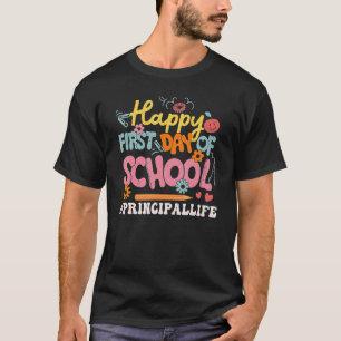 Camiseta Feliz Primeiro Dia do Diretor da Escola Vida 1