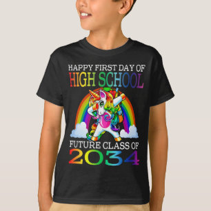 Camiseta Feliz Primeiro Dia do Futuro do Segundo grau