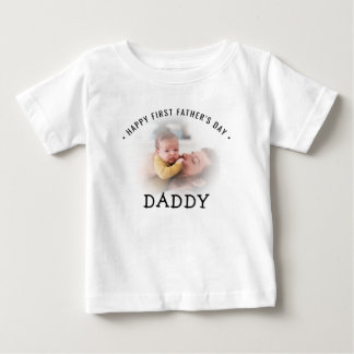 Camiseta Feliz Primeiro Dia dos Pais Papai Foto