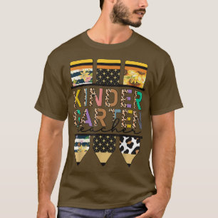 Camiseta Feliz Primeiro dia, Leopard de volta ao jardim de 