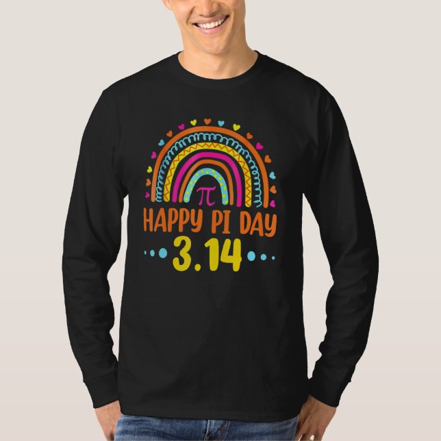Camiseta Feliz Professor de Matemática Pi Day Leopard Rai (Frente)