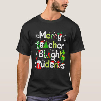 Camiseta Feliz Professora Brilhante Alunos de Apreciação Pr