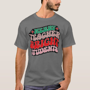 Camiseta Feliz Professora Brilhante Estudantes 1