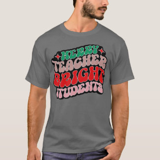 Camiseta Feliz Professora Brilhante Estudantes 1