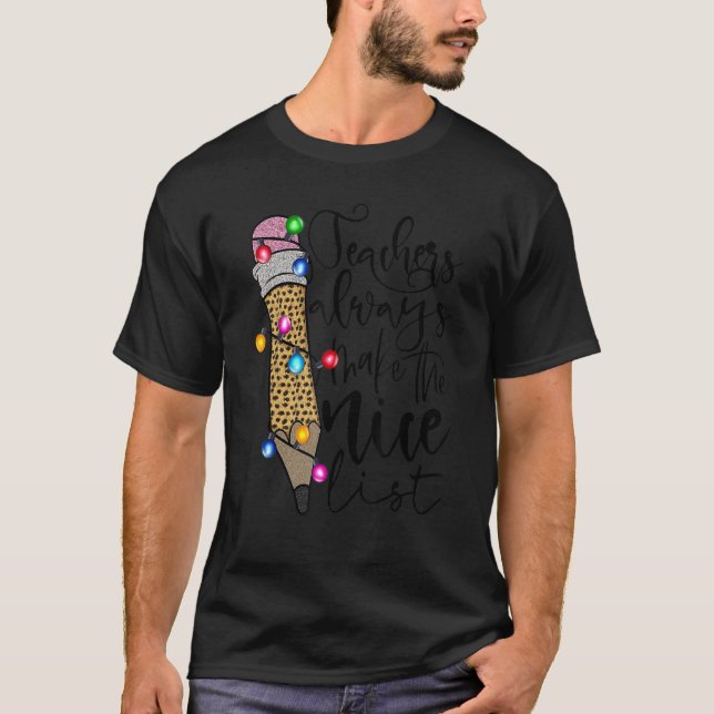 Camiseta Feliz Professores Chrismukkah Fazem Sempre O Bom L (Frente)