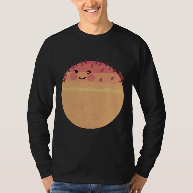 Camiseta Feliz Puffer Fish (Frente)