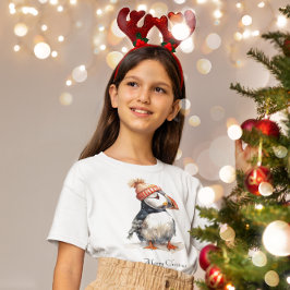 Camiseta Feliz Puffin, personalizado