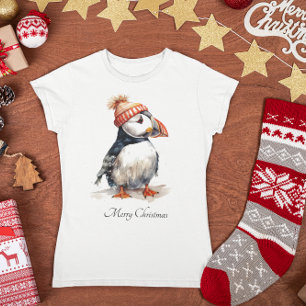 Camiseta Feliz Puffin, personalizado