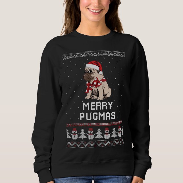 Camiseta Feliz Pugmas - Natal (Frente)