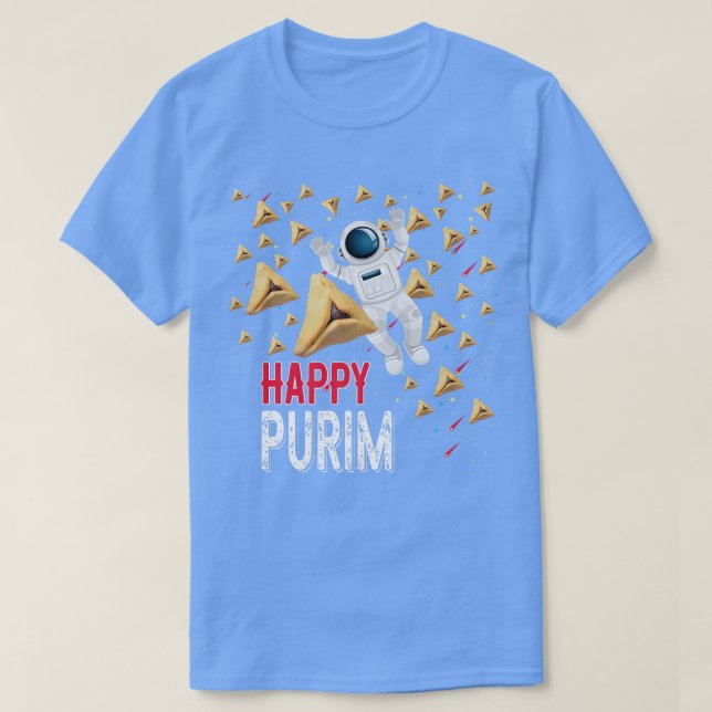 Camiseta Feliz Purim Funny Hamantaschen Gift Purim Judeu H (Frente do Design)