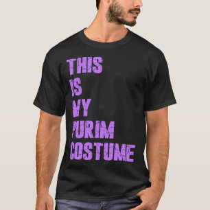 Camiseta Feliz Purim Hamantash Este É Meu Costume De Purim