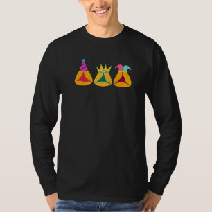 Camiseta Feliz Purim Idea Cute Hamantaschen Judeu