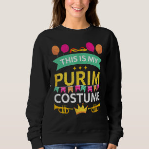 Camiseta Feliz Purim Idea Máscara Bonita Hebraico Judeu H
