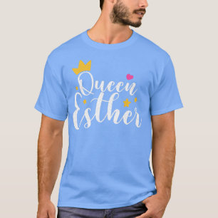 Camiseta Feliz Purim Idea Rainha Esther Hebrew Jewis