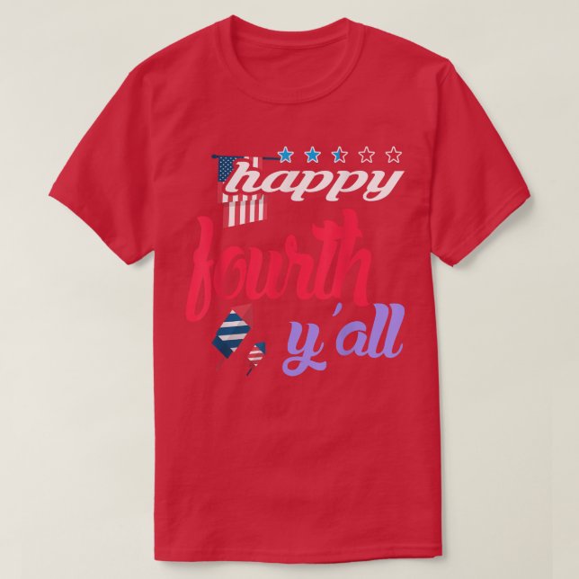 Camiseta Feliz quarto de vocês, novidade (Frente do Design)