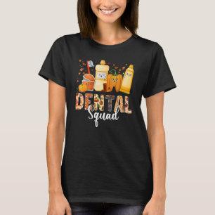 Camiseta Feliz Queda Dentista de Esquadrão Dental Denta