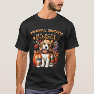 Camiseta Feliz Queda Feliz, Feliz Cachorro Abençoado E Feli