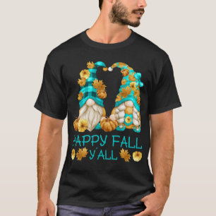 Camiseta Feliz Queda Vocês Todos Engraçados Leopard Pumpkin