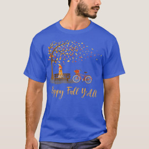 Camiseta Feliz Queda Vocês Todos Engraçados Ouro Retriever 