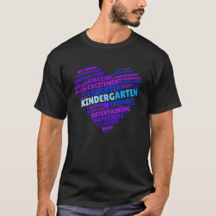 Camiseta Feliz retorno à escola Ensinador de Amor do Jardim