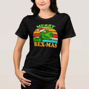 Camiseta Feliz Rex-Mas - Designs de Natal-24807