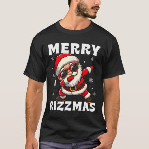 Camiseta Feliz Rizzmas Skibidi Rizzmas Engraçado Natal Rizz