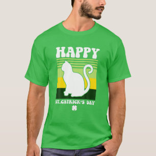 Camiseta Feliz Rua Carrapatos Patricks Dia dos Padrões Eng