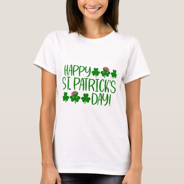 Camiseta Feliz Rua. Dia de Patrick (Frente)