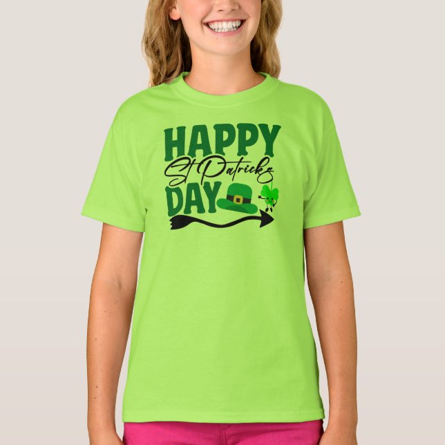 Camiseta Feliz Rua. Dia de Patrick-66592 (Frente)