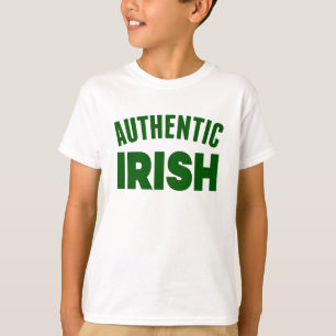 Camiseta Feliz Rua, Dia de Patrick   Autêntico irlandês