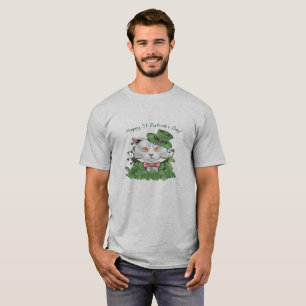 Camiseta Feliz Rua. Dia de Patrick - Celebração Festiva