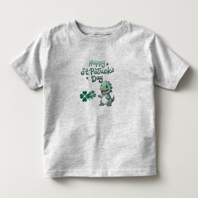 Camiseta Feliz Rua, Dia de Patrick Dino (Frente)
